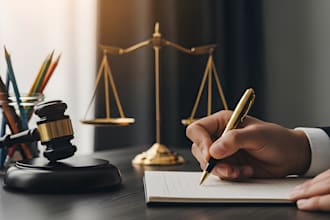 draft and review contracts and legal documents