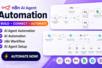 do n8n ai agent automation, ai automation, n8n workflow and ai agent setup