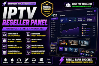setup reseller panel, strong 8k, lion ott, dream4k, tivione,b1g