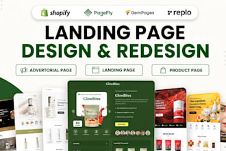 design redesign shopify store, shopify product page, product listing seo shopify