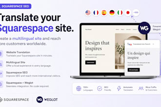 squarespace multilingual website setup weglot translation seo language