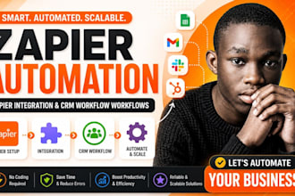 setup zapier automation, zapier integration, and crm workflow workflows