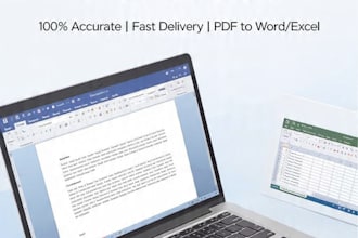 do fast and accurate data entry and ms word typing