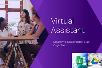 be your virtual assistant for data management and administrative suport