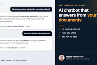 build a custom ai chatbot with rag, langchain and openai api