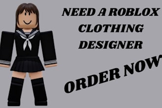 design high quality roblox outfit for you
