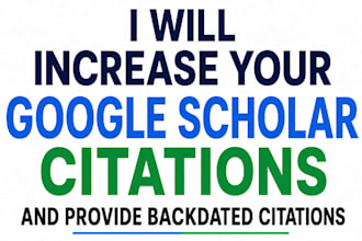 increase your google scholar citations, backdated citations