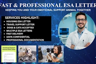 help with emotional support animal letter assistance