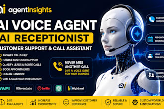 build ai voice agent ai receptionist customer support ai call assistant