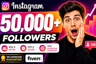 buy 50,000 instagram followers fast