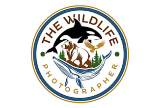 do perfect wildlife photography logo design
