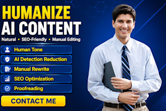 humanize ai content rewrite ai text for SEO blogs and websites