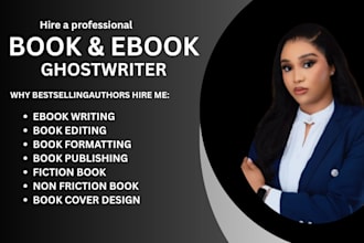 ghost writing, ebook writng, ebook editing, amazon kindle