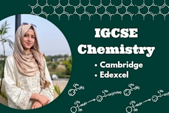tutor chemistry to igcse students