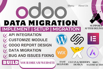 do odoo migration odoo upgrade odoo erp data migration and website transfer
