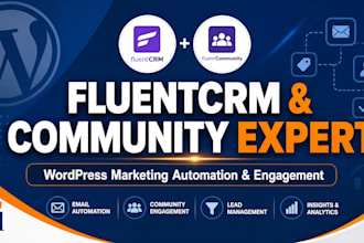 be your fluentcrm expert for advanced automations and CRM setup