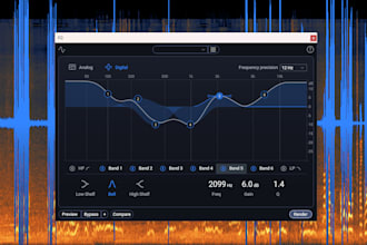 remove background noise improve voice recordings