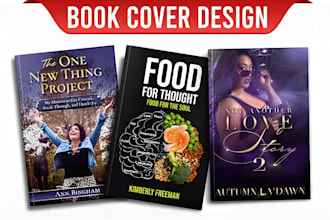 design professional self help book cover, motivational book and amazon kdp
