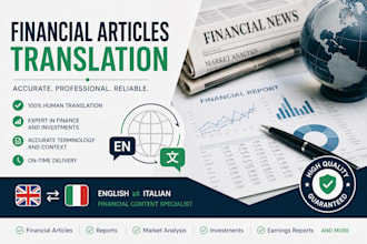 translate financial articles from english to italian
