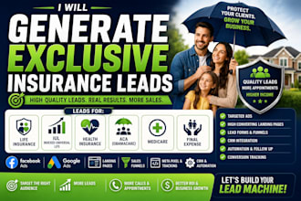 generate life, iul, aca, medicare, health and final expense insurance leads