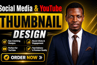 design youtube thumbnail design social media thumbnail graphic design