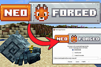 develop a custom neoforge mod for minecraft java edition