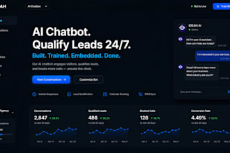 build an ai chatbot lead qualifier for your website or CRM