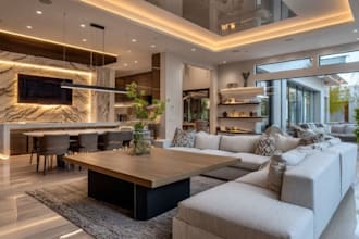 create 3d interior visualization for airbnb, real estate and property marketing
