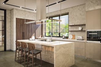 create luxury bathroom design, kitchen 3d rendering for remodel or renovation