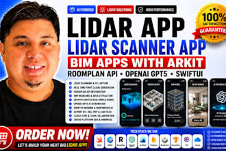 lidar app ai lidar scanner app with arkit, roomplan API, openai gpt5 and swiftui
