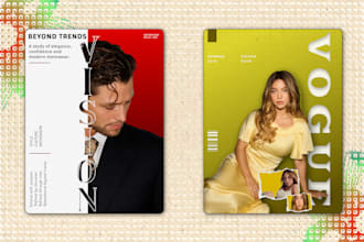 design cinematic movie poster and editorial cover