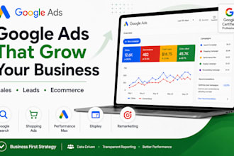 manage google ads for ecommerce growth and lead generation