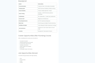 create a professional plumber website for your business
