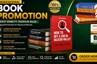 do amazon book promotion, ebook marketing and amazon KDP ads
