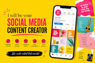 be your social media content creator