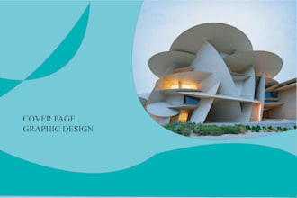 nice cover page flyer design business card