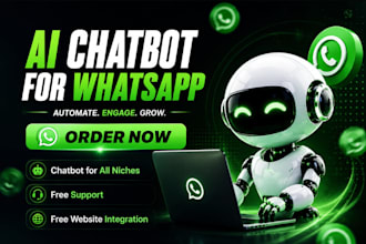 do whatsapp business API setup and build whatsapp chatbots