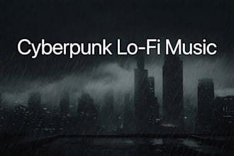 cinematic cyber noir lofi