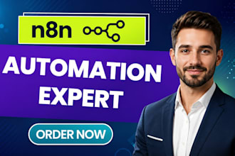 build n8n ai agent, n8n automation, n8n workflow or ai workflow automation