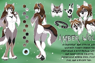 fursona ref sheet furry reference sheet anthro ref sheet furry ref sheet nsfw oc