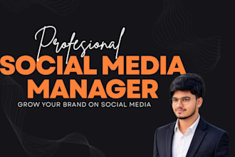 be a professional social media manager and content creator