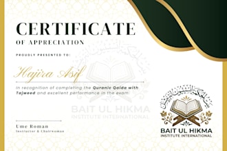 design a professional certificate templates