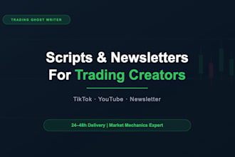 ghost write content scripts for finance creators