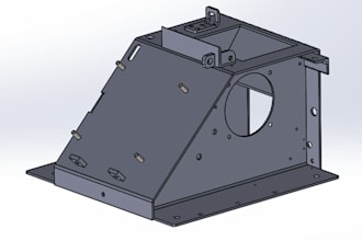 design of sheetmetal components 3d model for manufacturing