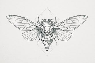 create minimalist line art tattoo with my style