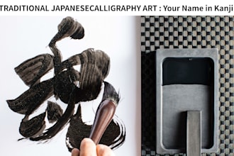 design a beautiful japanese kanji name with meaning for you