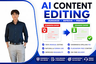 manually edit and humanize chatgpt ai content