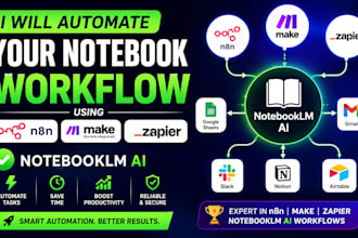automate your notebook in workflow using n8n make zapier notebookim ai