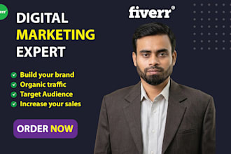 be your digital marketing strategy manager