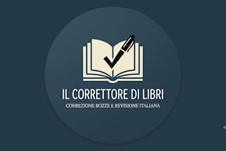 correzione di bozze in italiano